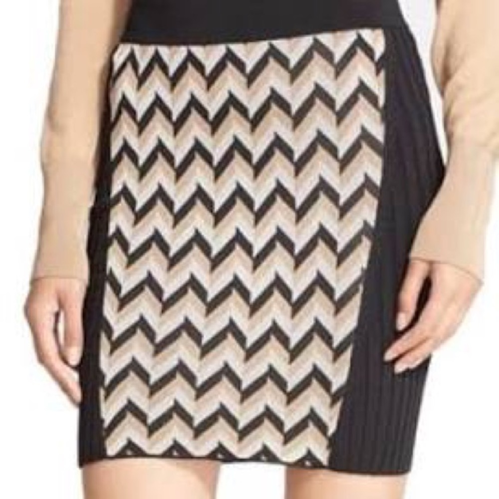 Rag & bone Elaine chevron skirt